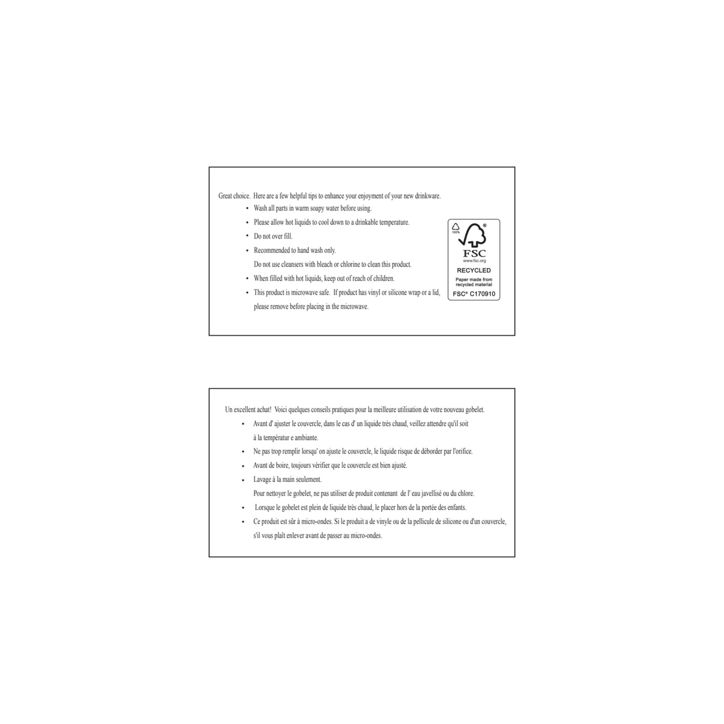 Black Vida Ceramic Mug 15oz