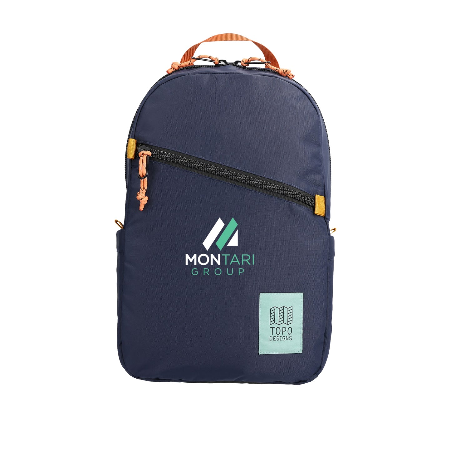 Front View of Blue Topo Designs Recycled Light Pack Laptop Backpack
