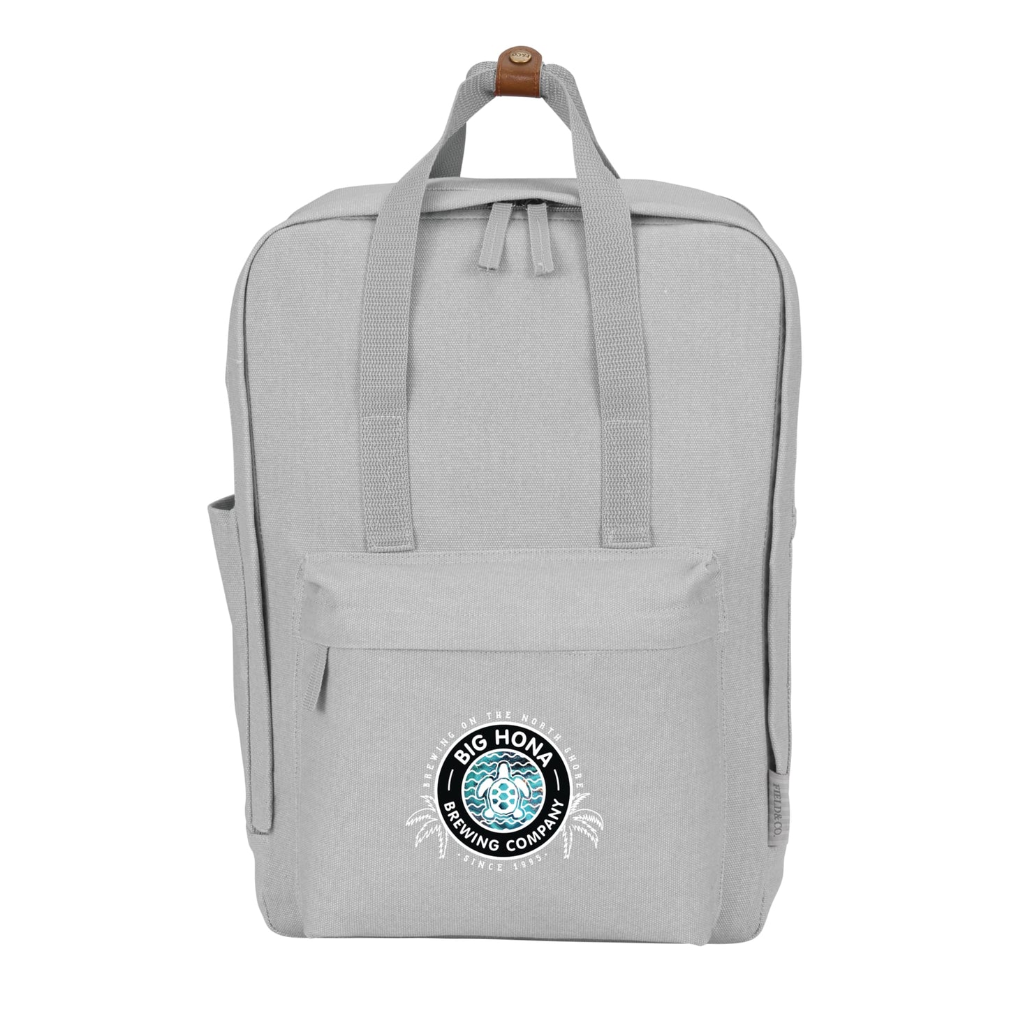 Front View of Gray Field & Co. Campus 15" Computer Backpack