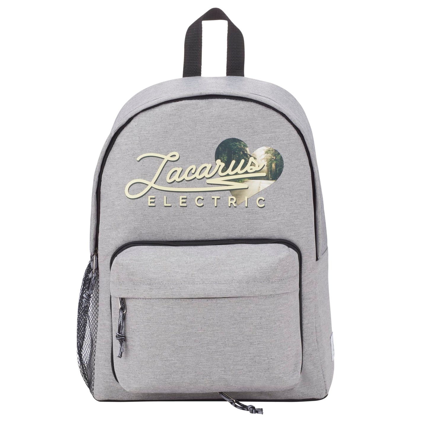 Front View of Gray Merchant & Craft Revive RPET Waist Pack Backpack