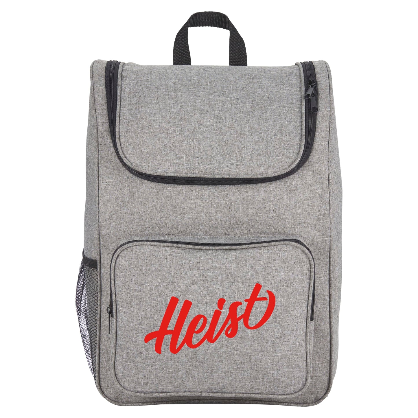 Front View of Gray Trek 15" Computer Backpack