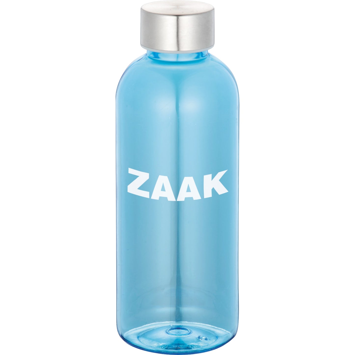 Front View of Translucent Royal Blue (TRBL) Elixir 20oz Tritan Sports Bottle