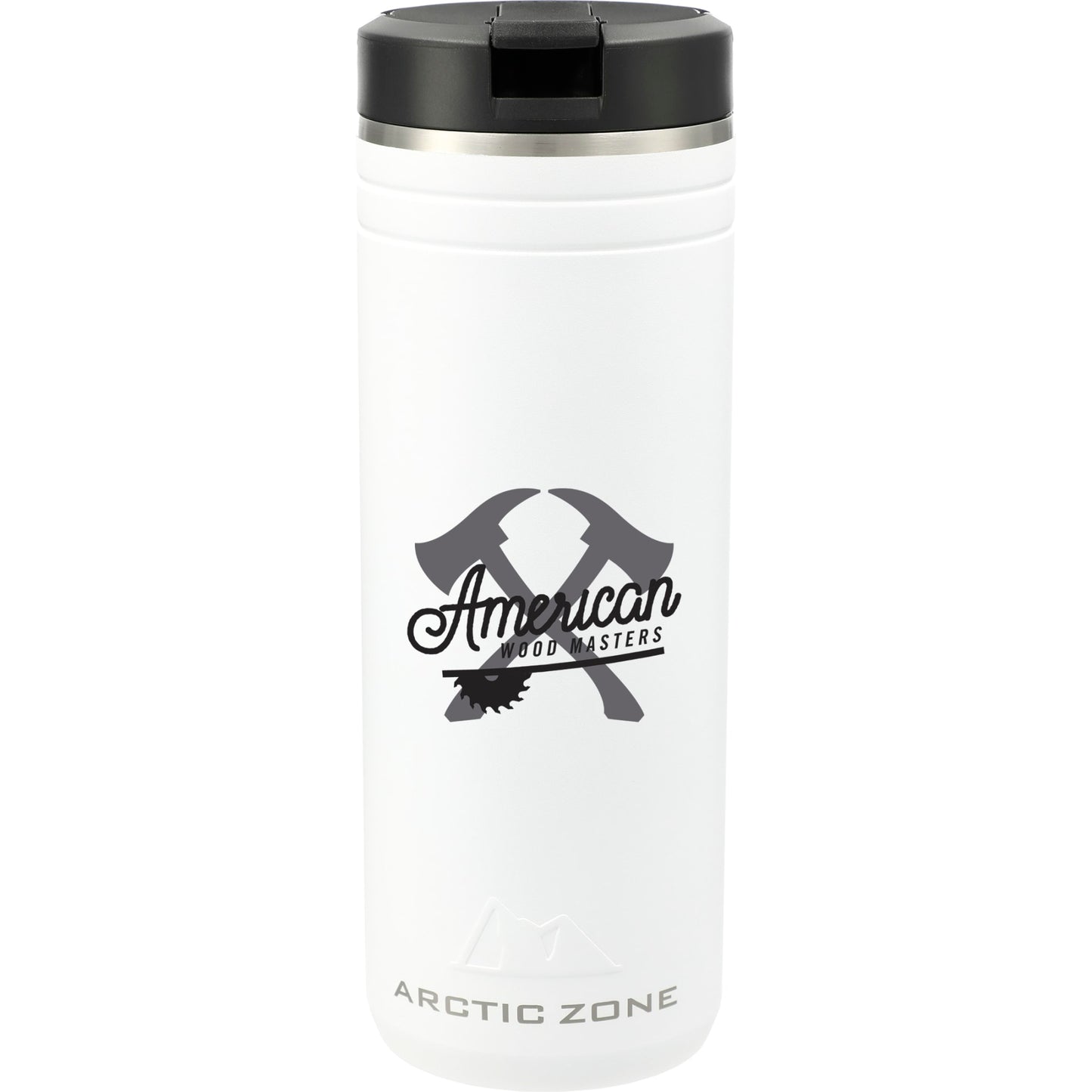 Front View of White Arctic Zone® Titan Thermal HP® Tumbler 24oz