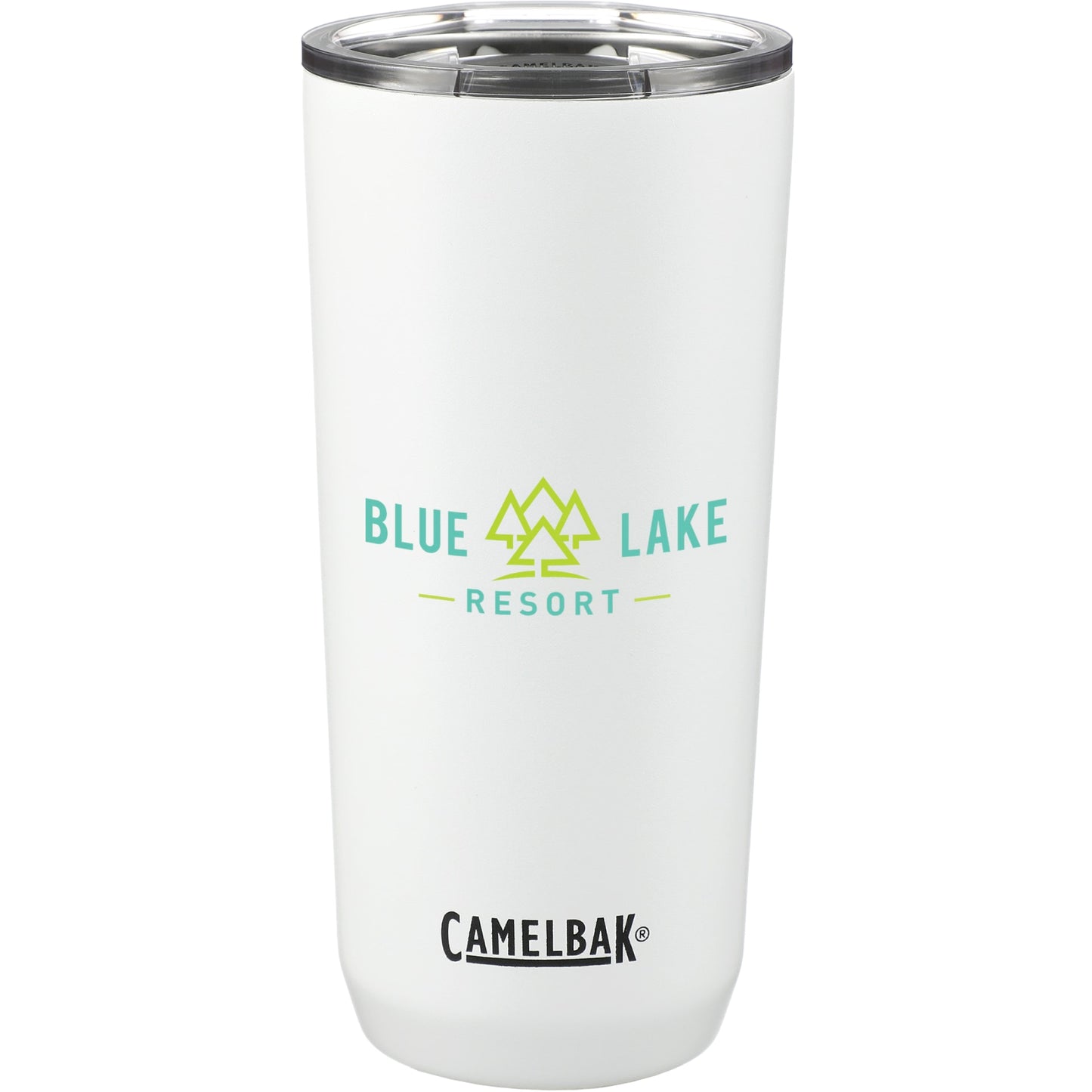 Front View of White CamelBak Tumbler 20oz