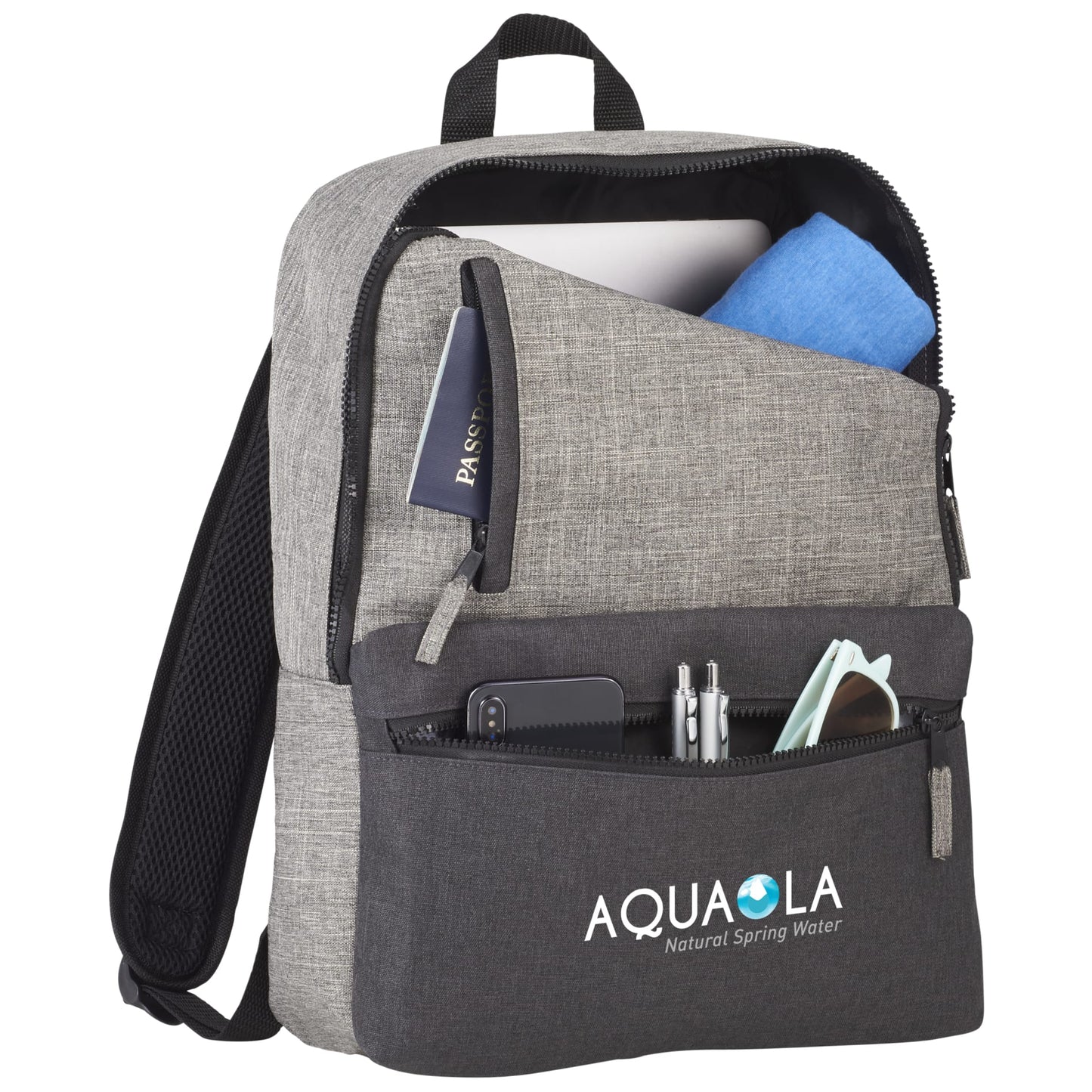 Gray Reclaim Recycled 15" Computer Backpack