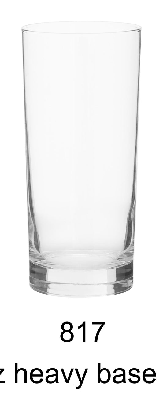 15 oz heavy base glass cooler  grouped