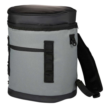 Black 20 Can Backpack Cooler plain