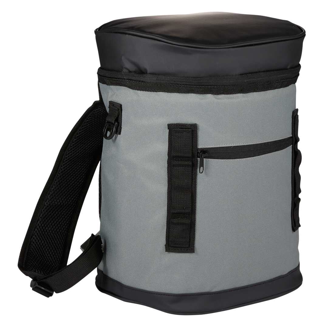 Black 20 Can Backpack Cooler plain