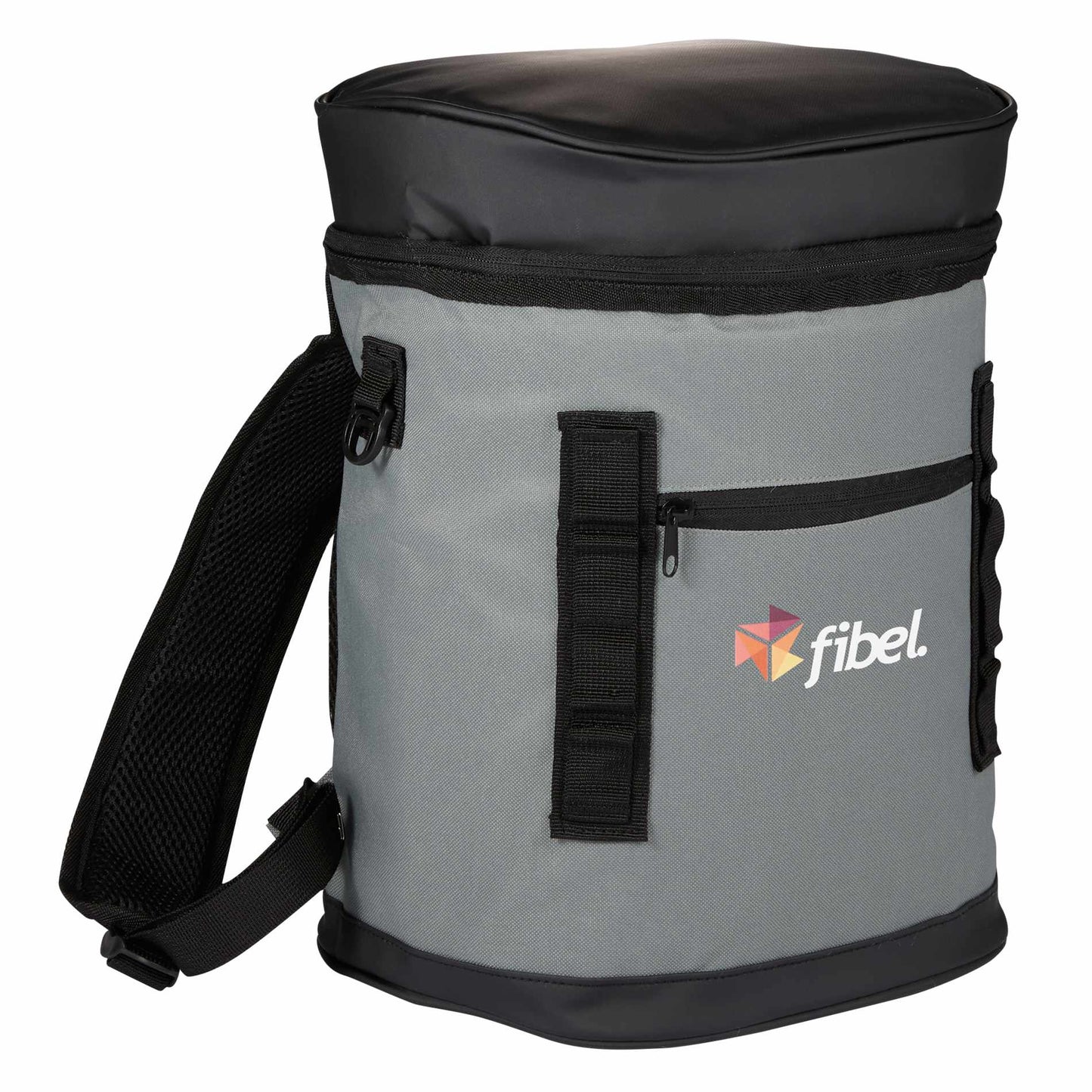 Black 20 Can Backpack Cooler