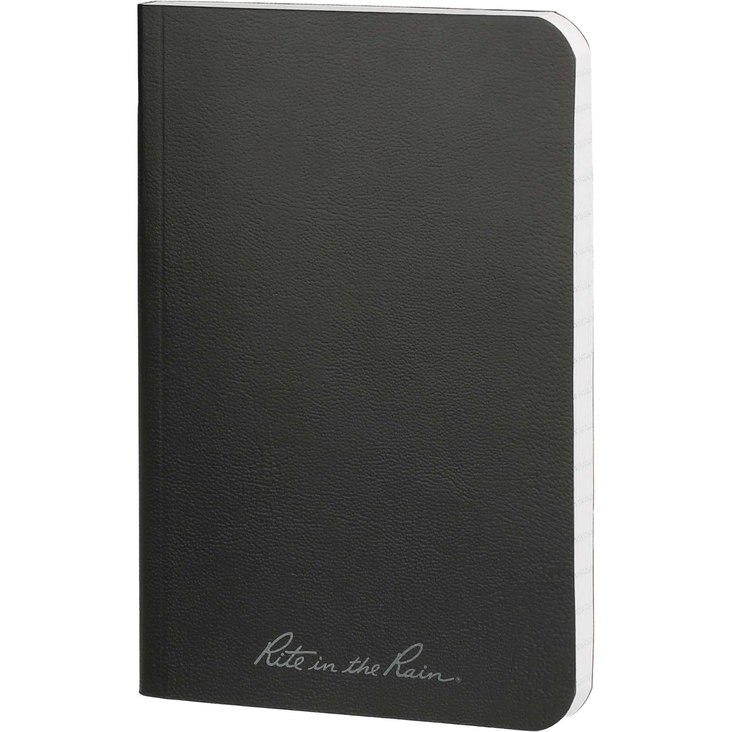 Black 3.5" x 5.25" Rite in the Rain Soft Cover Notebook plain