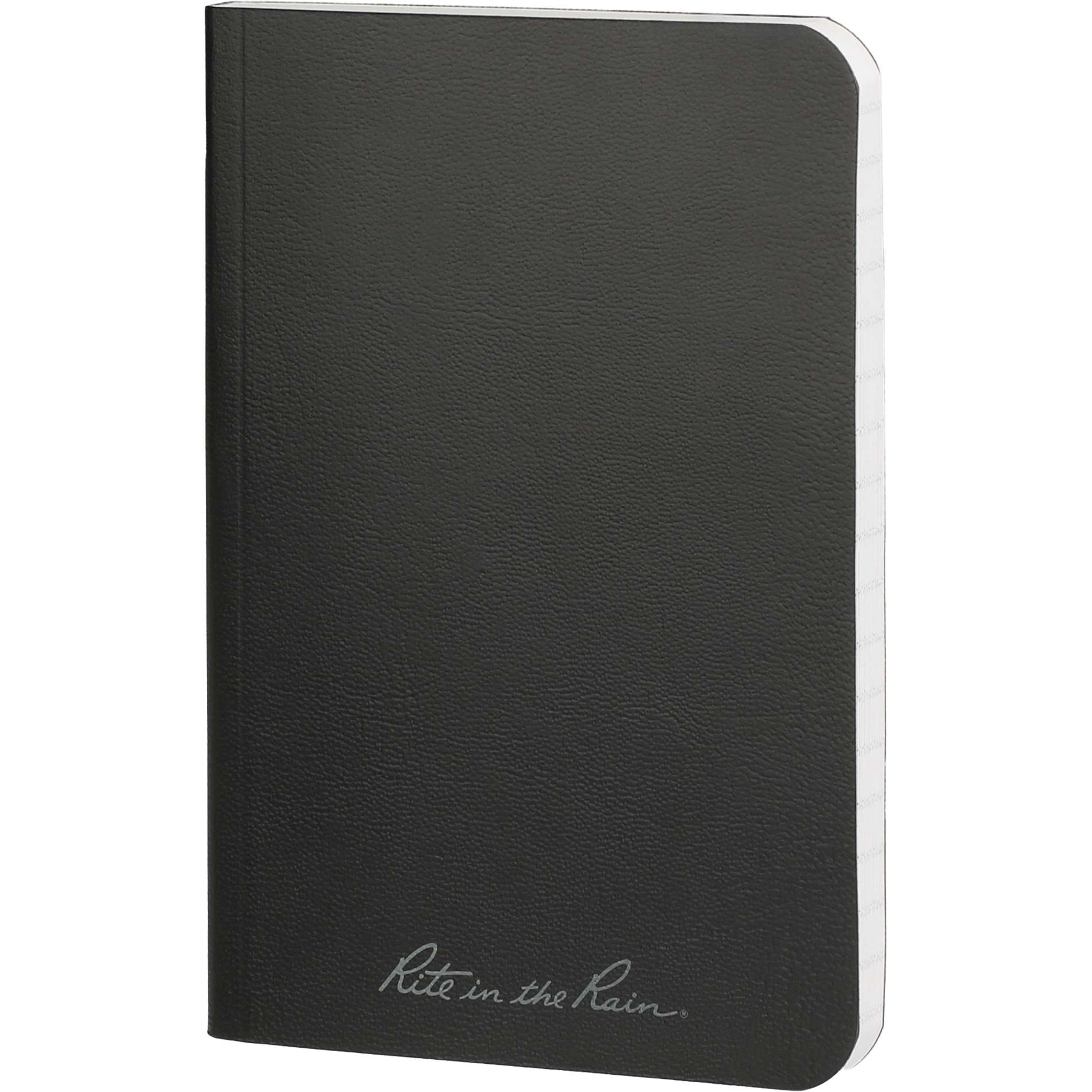 Black 3.5" x 5.25" Rite in the Rain Soft Cover Notebook plain
