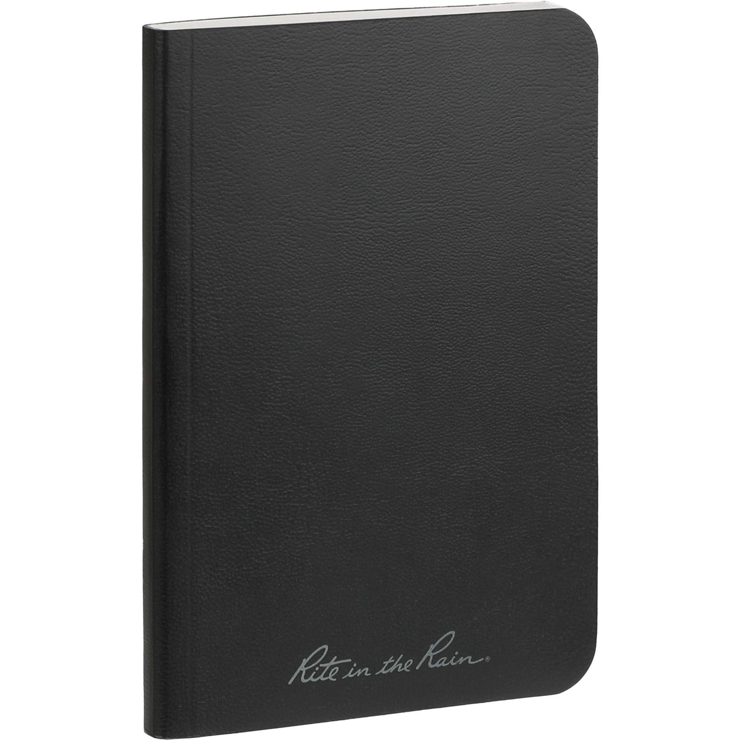 Black 3.5" x 5.25" Rite in the Rain Soft Cover Notebook plain