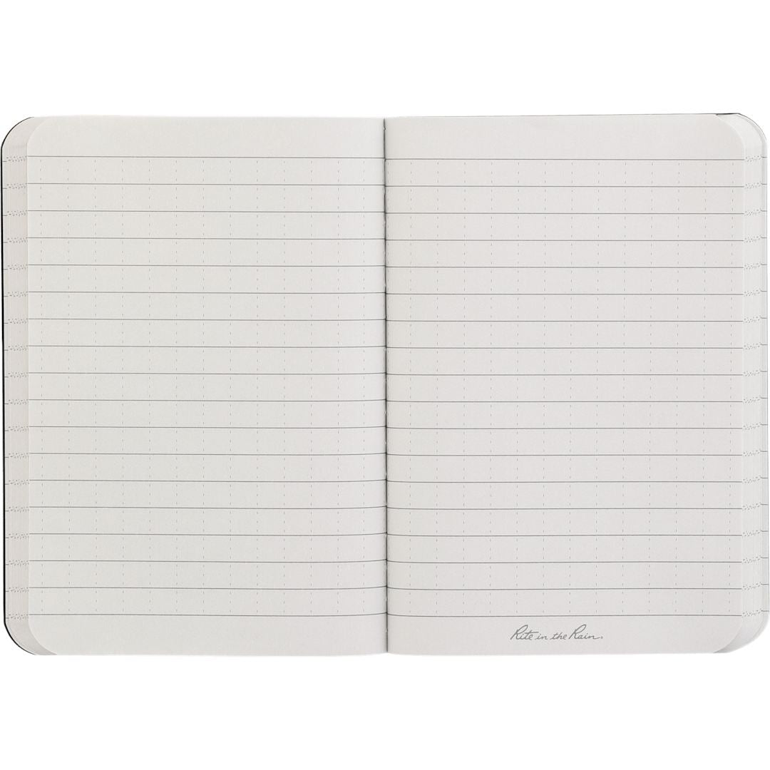 Black 3.5" x 5.25" Rite in the Rain Soft Cover Notebook