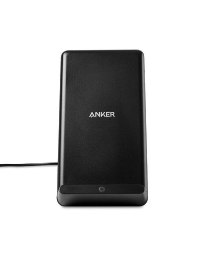 Black Anker® PowerWave 10W Stand with Charger plain