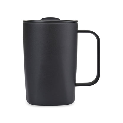 Black Aviana™ Rowan Recycled Mug - 15 Oz. plain