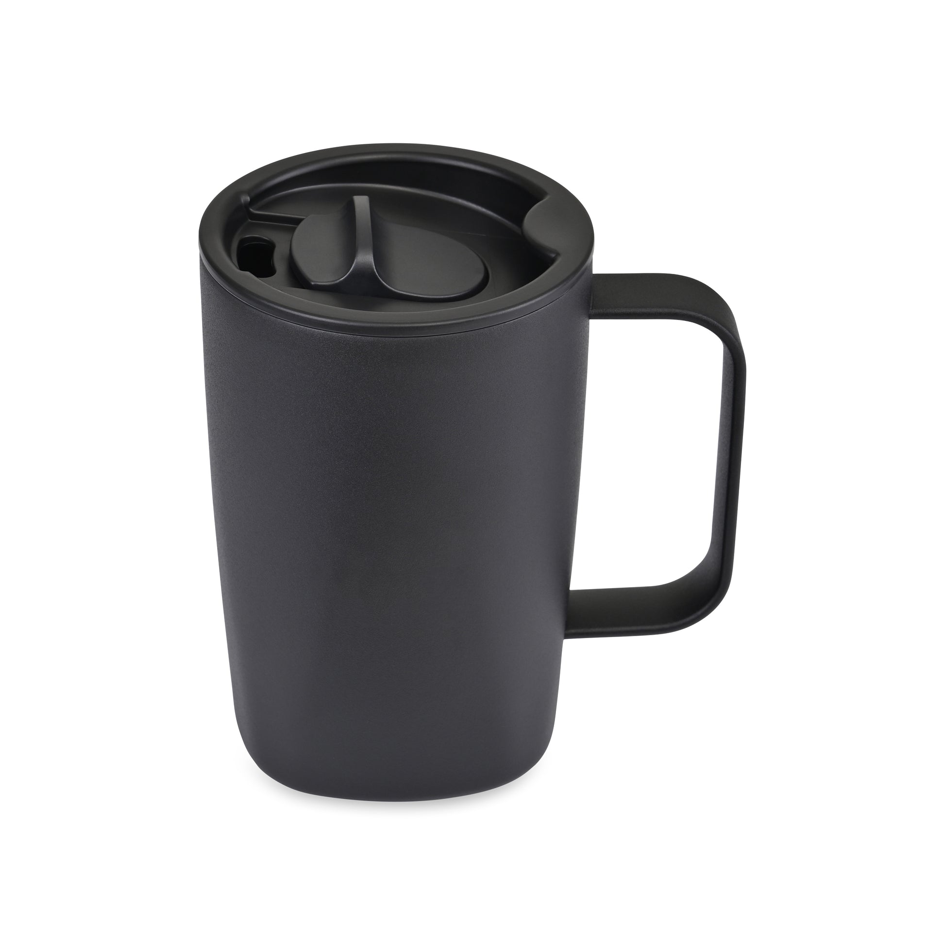 Black Aviana™ Rowan Recycled Mug - 15 Oz. plain
