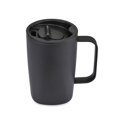 Black Aviana™ Rowan Recycled Mug - 15 Oz. plain