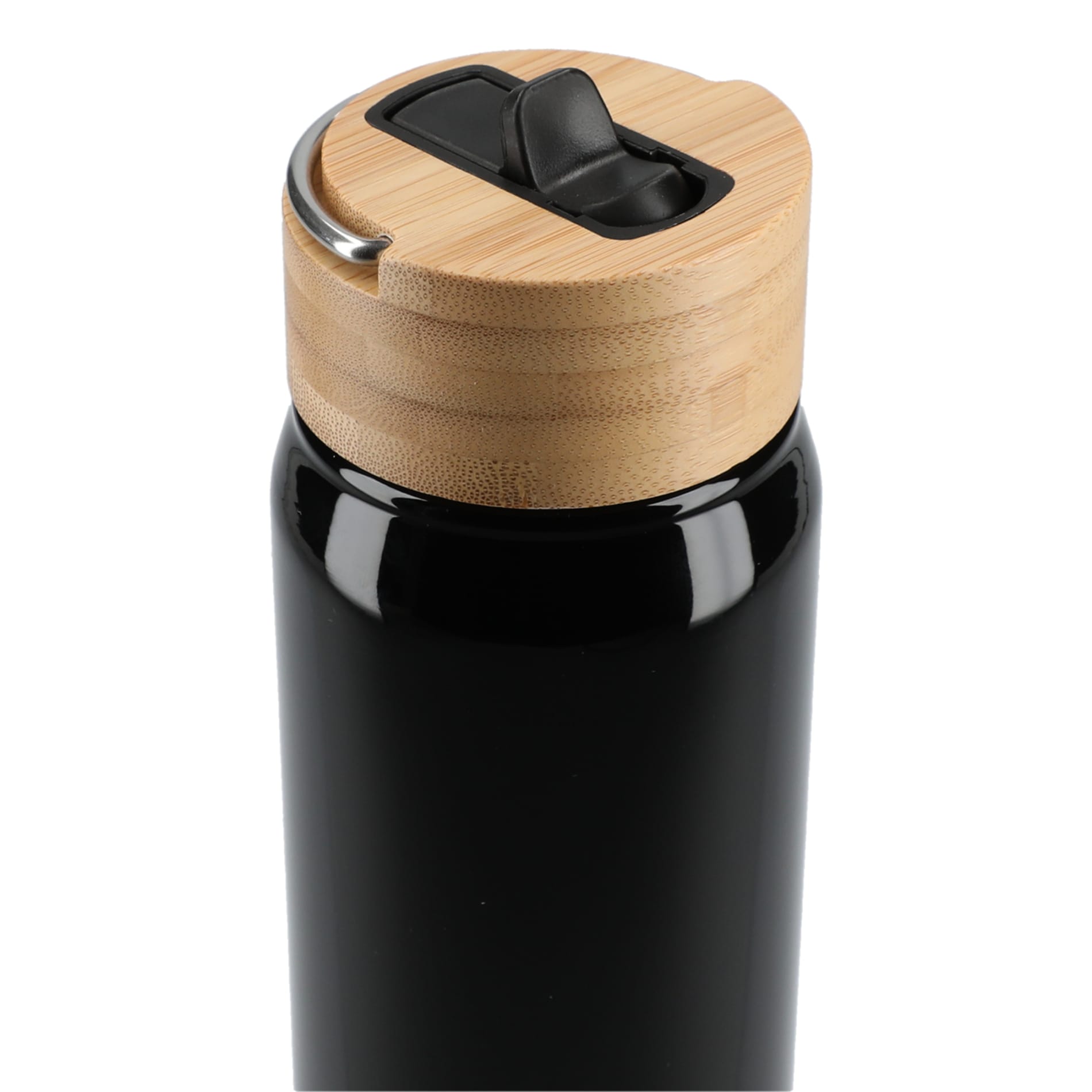 Black Billy 26oz ECO Aluminum Bottle w/ FSC® Bamboo Lid plain