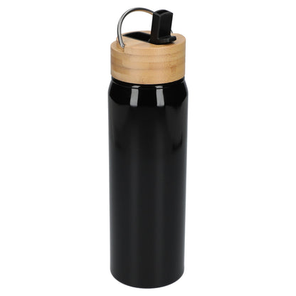 Black Billy 26oz ECO Aluminum Bottle w/ FSC® Bamboo Lid plain