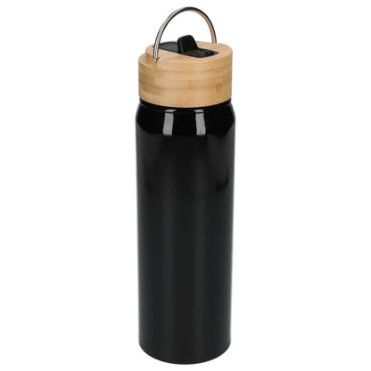Black Billy 26oz ECO Aluminum Bottle w/ FSC® Bamboo Lid plain