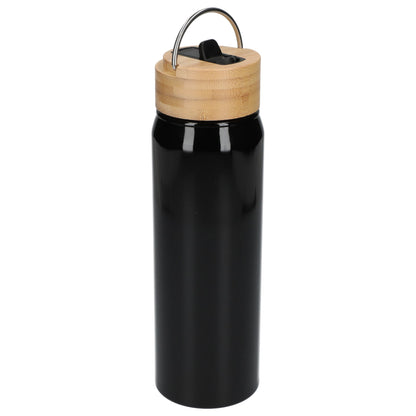 Black Billy 26oz ECO Aluminum Bottle w/ FSC® Bamboo Lid plain