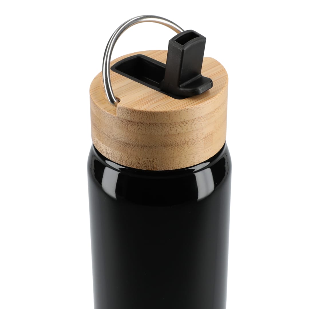 Black Billy 26oz ECO Aluminum Bottle w/ FSC® Bamboo Lid plain