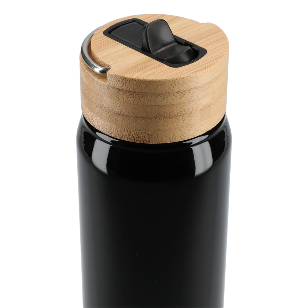 Black Billy 26oz ECO Aluminum Bottle w/ FSC® Bamboo Lid plain