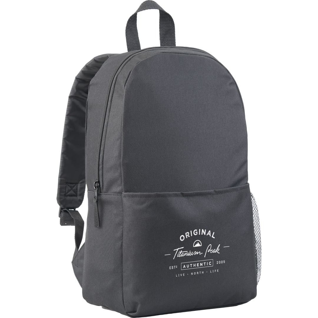 Black Brix Recycled Backpack