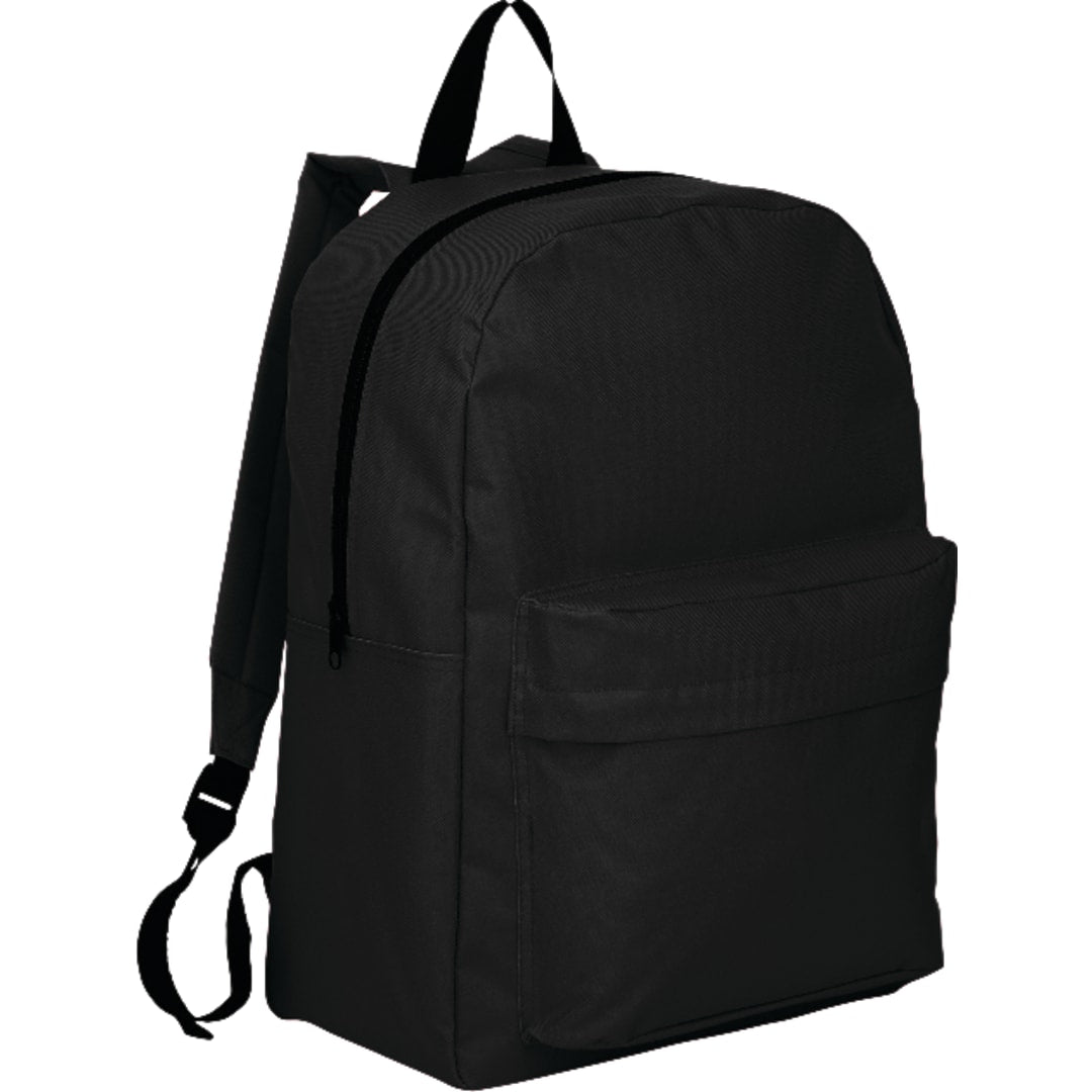 Black Buddy Budget 15" Computer Backpack plain