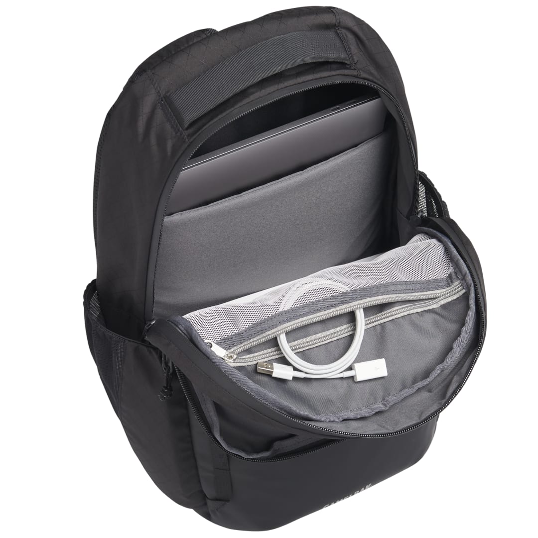Black CamelBak DEN 15" Laptop Backpack plain