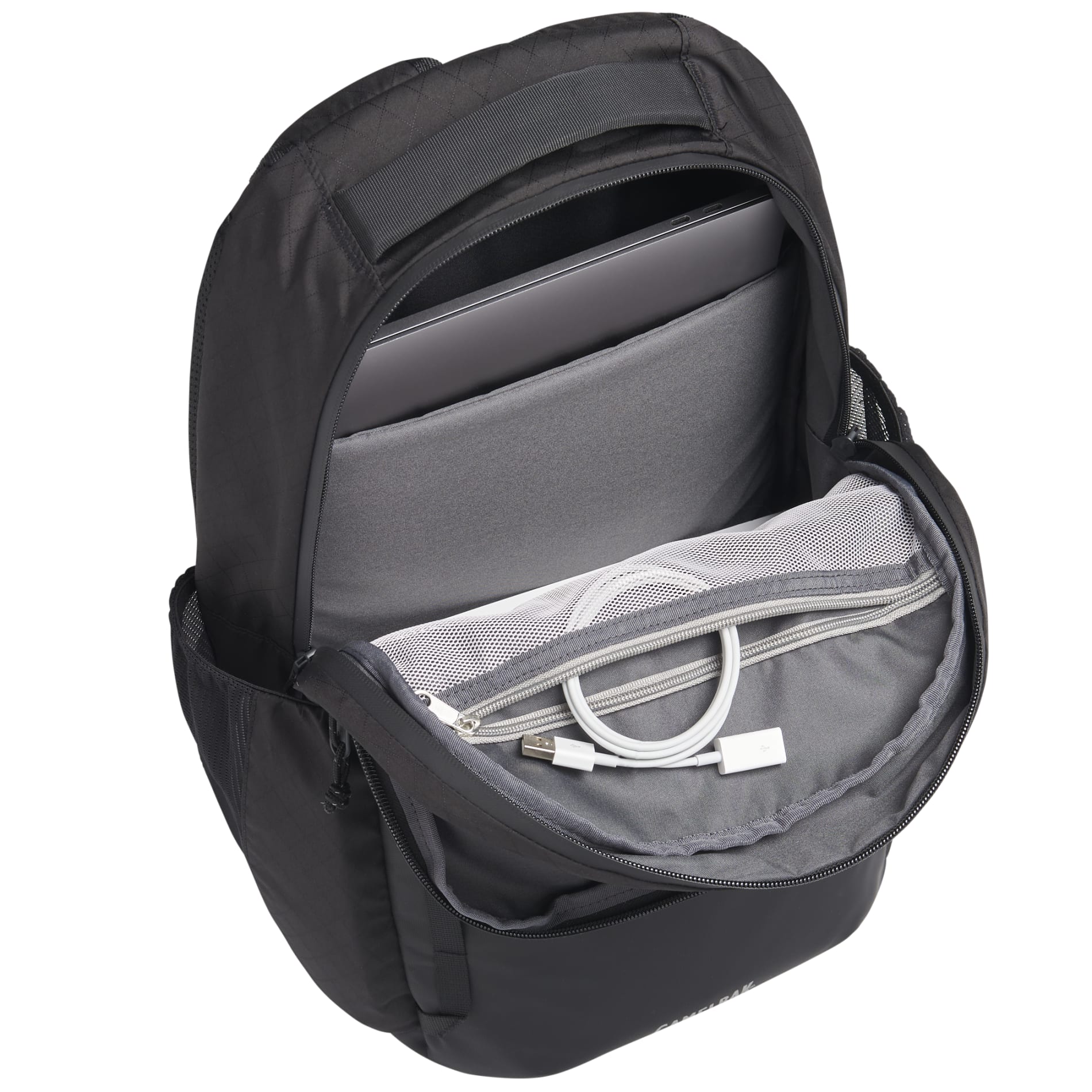 Black CamelBak DEN 15" Laptop Backpack plain