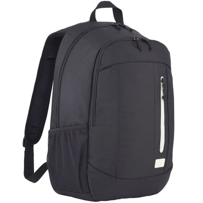 Black Case Logic Jaunt Recycled 15" Computer Backpack plain