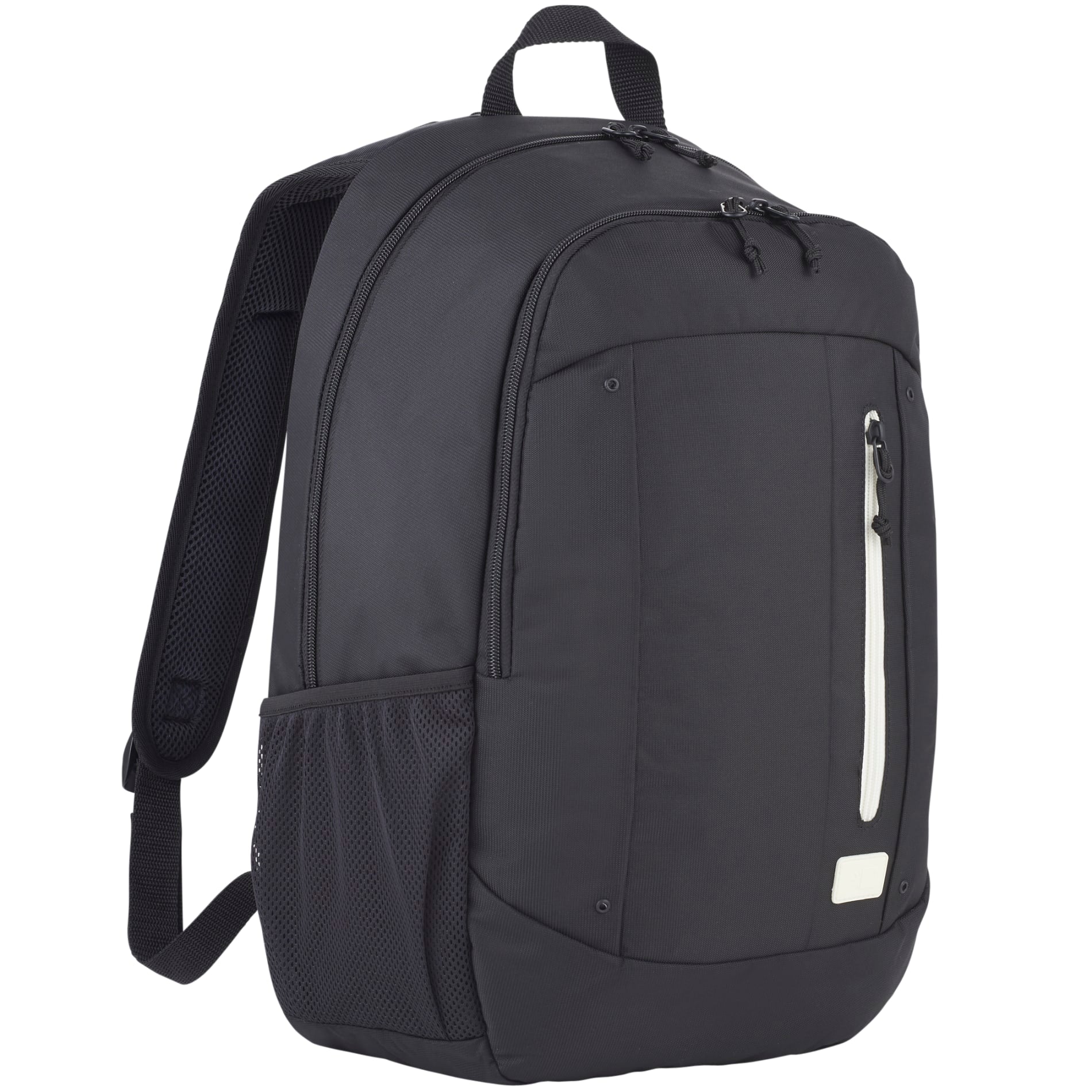 Black Case Logic Jaunt Recycled 15" Computer Backpack plain