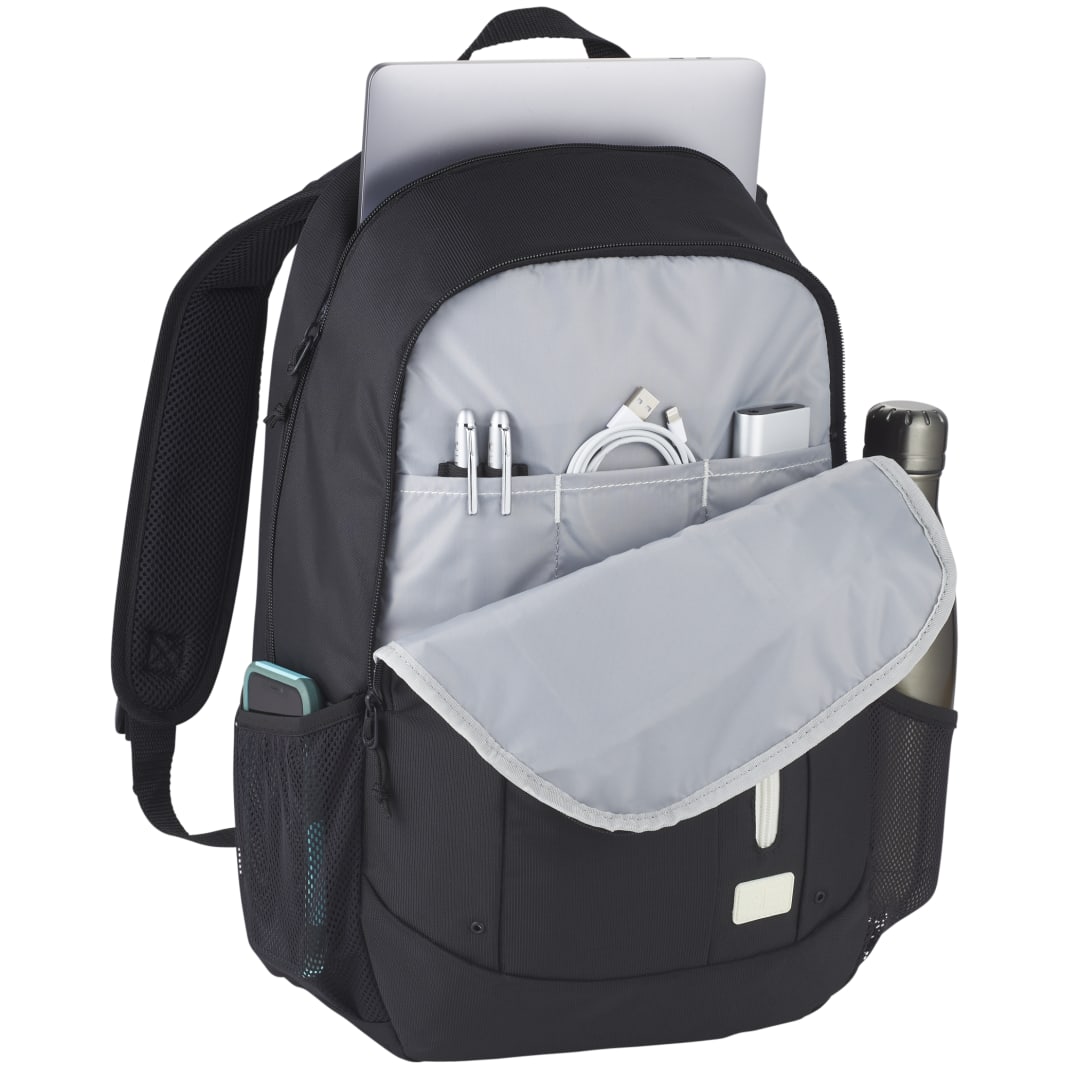 Black Case Logic Jaunt Recycled 15" Computer Backpack