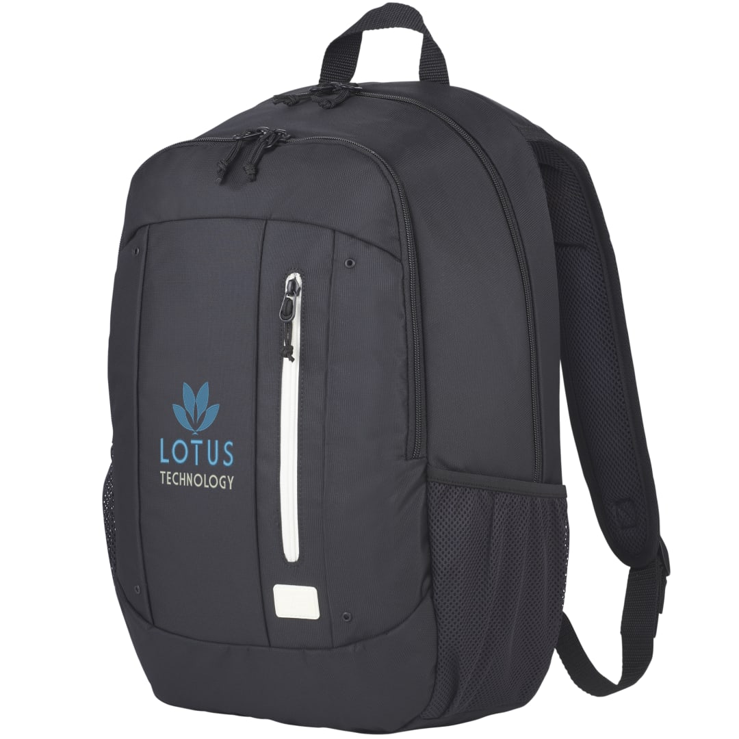 Black Case Logic Jaunt Recycled 15" Computer Backpack