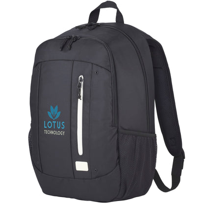Black Case Logic Jaunt Recycled 15" Computer Backpack