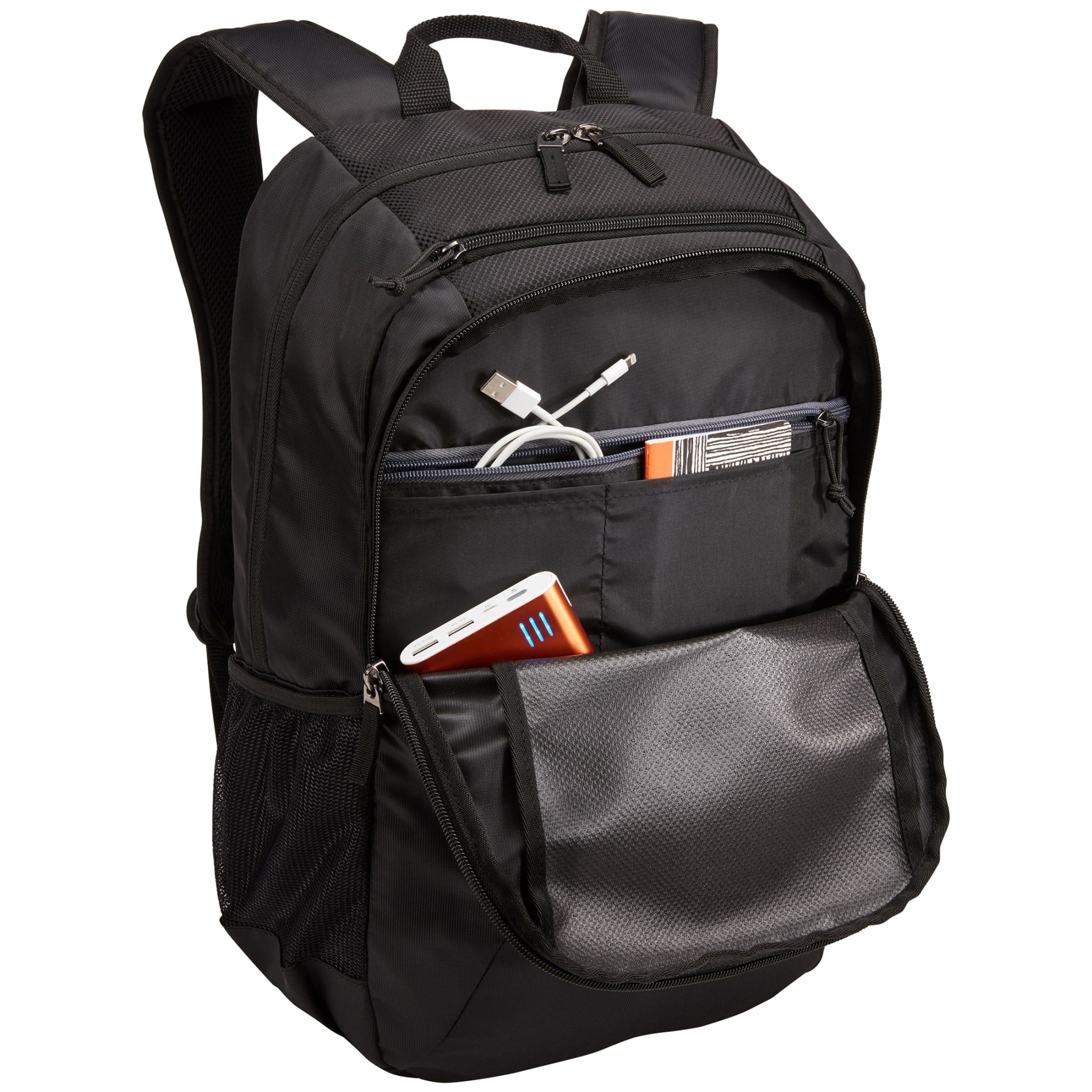 Black Case Logic Key 15" Computer Backpack