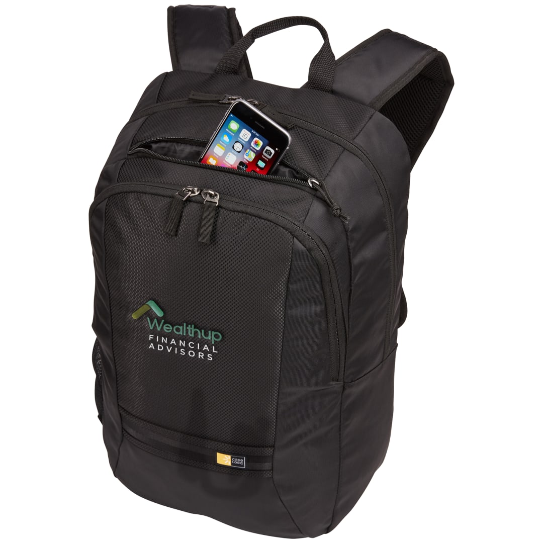 Black Case Logic Key 15" Computer Backpack