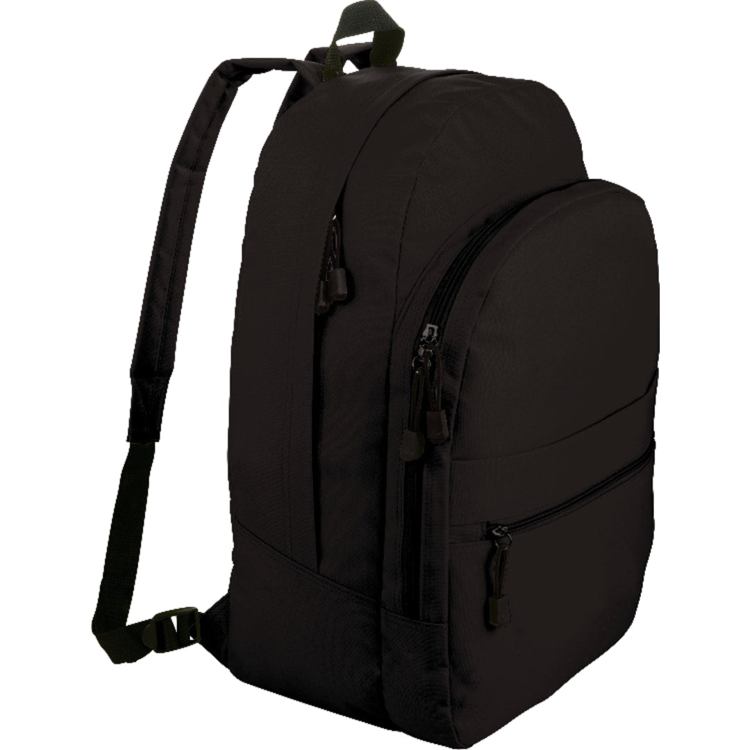 Black Classic Deluxe Backpack plain