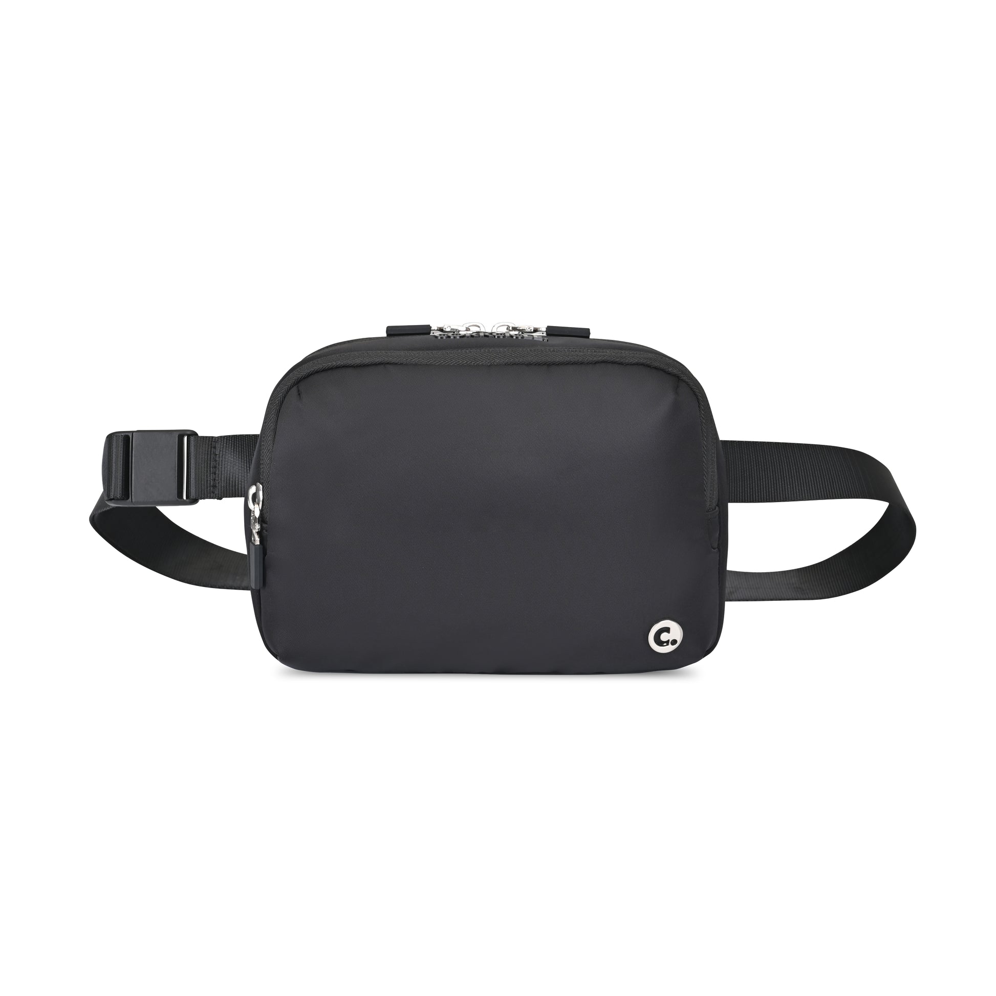 Black CORKCICLE® Series A Crossbody Belt Bag plain