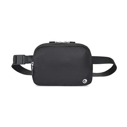 Black CORKCICLE® Series A Crossbody Belt Bag plain