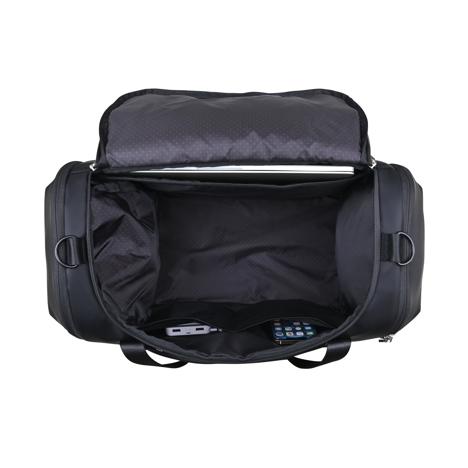 Black CORKCICLE® Series A Studio Duffel plain