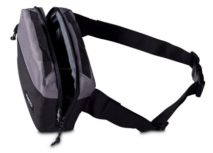 Black-Dark Grey Igloo® Fundamentals Hip Pack Cooler plain
