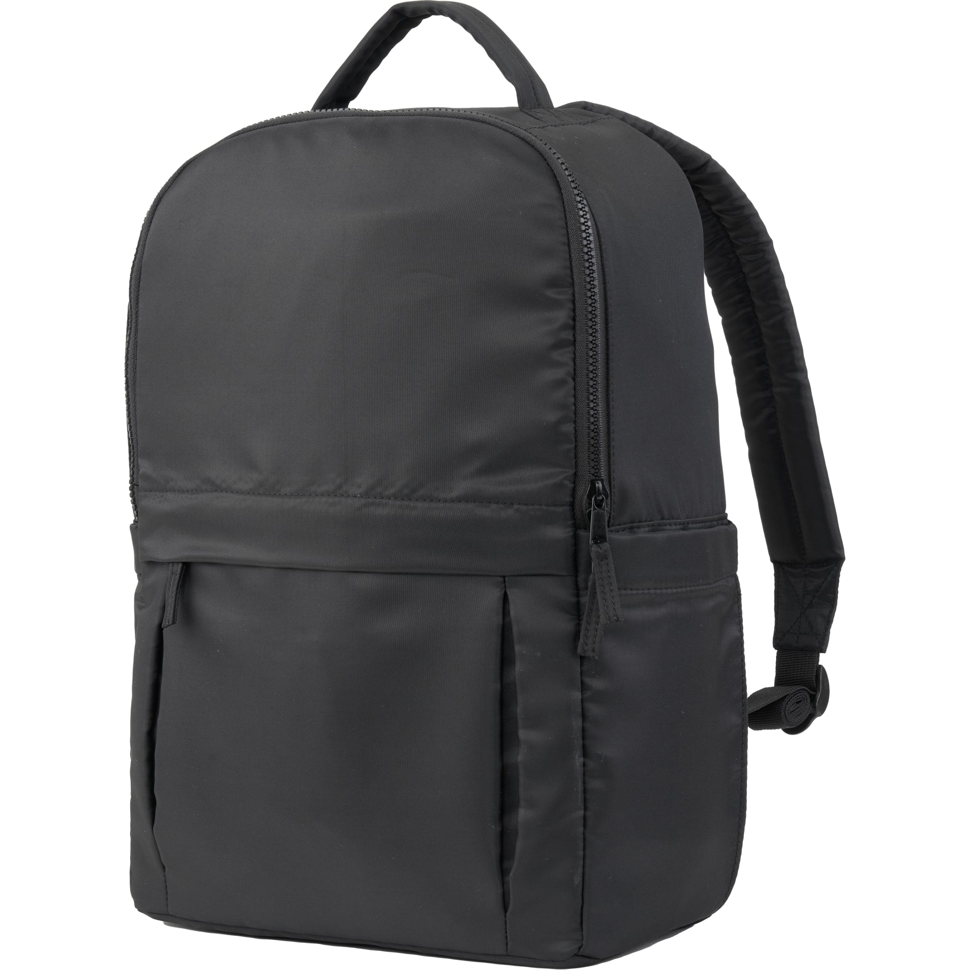 Black Daybreak Recycled 15" Laptop Backpack plain