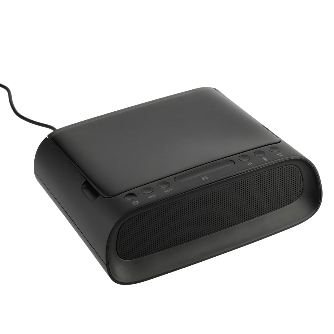 Black Desktop UV Sanitizer and Bluetooth Speaker plain