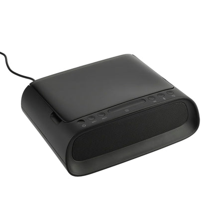 Black Desktop UV Sanitizer and Bluetooth Speaker plain