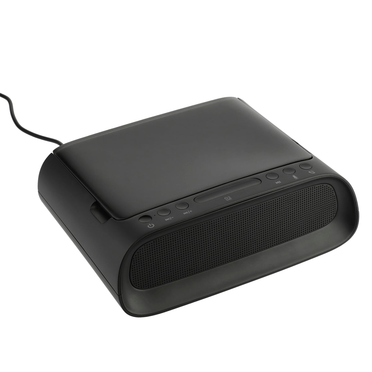 Black Desktop UV Sanitizer and Bluetooth Speaker plain