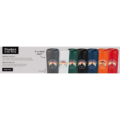 Black Drake Eco-Friendly Vacuum Insulated  Tumbler 16oz