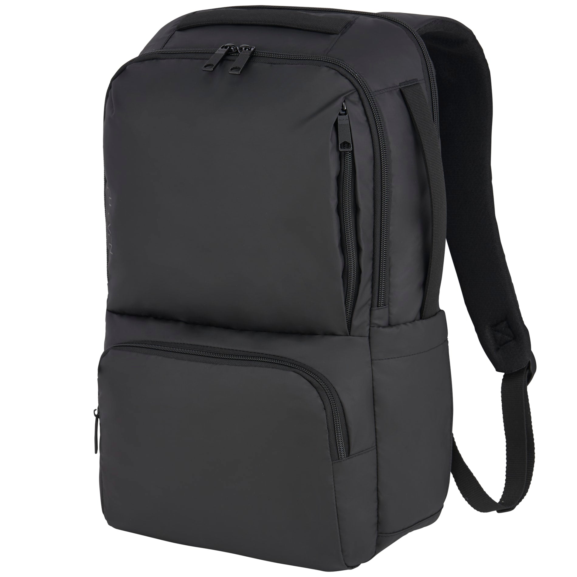 Black elleven Evolve 17" Laptop Backpack plain