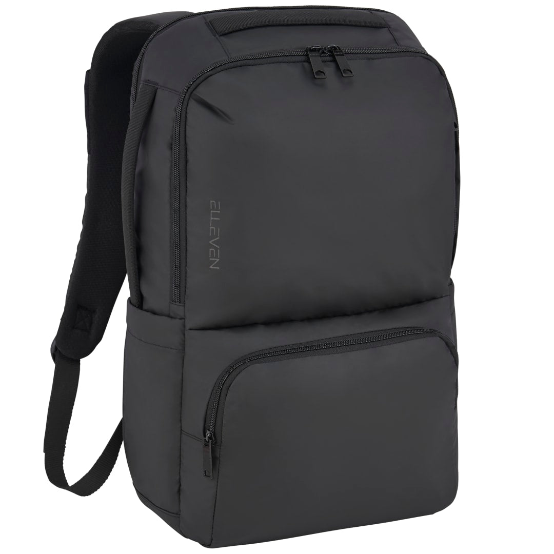 Black elleven Evolve 17" Laptop Backpack plain